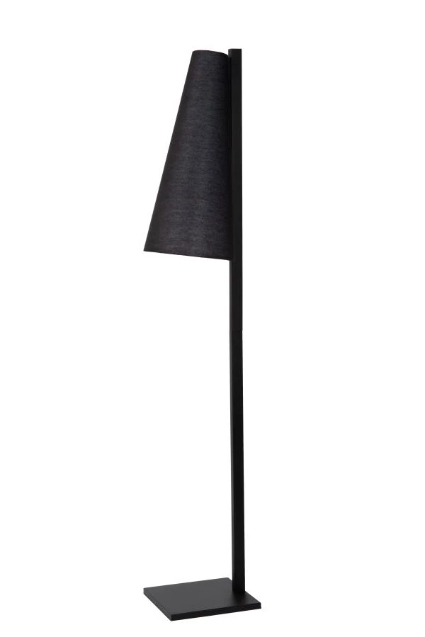 Lucide GREGORY - Stehlampe - 1xE27 - Schwarz - ausgeschaltet
